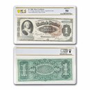 1886 $1 Silver Cert Martha Washington AU-50 PCGS (Fr#219)