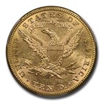 1886 $10 Liberty Gold Eagle MS-63 PCGS