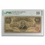 1886 $10 Silver Cert. Hendricks Tombstone F-15 PMG (Fr#292)