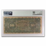 1886 $10 Silver Cert. Hendricks Tombstone F-15 PMG (Fr#292)