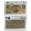 1886 $10 Silver Cert. Hendricks Tombstone F-15 PMG (Fr#292)