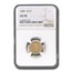 1886 $2.50 Liberty Gold Quarter Eagle AU-58 NGC