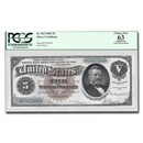 1886 $5.00 Silver Certificate U.S. Grant CU-63 PCGS (Fr#263) App
