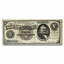1886 $5.00 Silver Certificate US Grant/Morgan VF-20 PCGS (Fr#264)