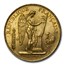 1886-A France Gold 100 Francs Lucky Angel BU