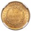 1886-A France Gold 20 Francs Angel MS-64 NGC