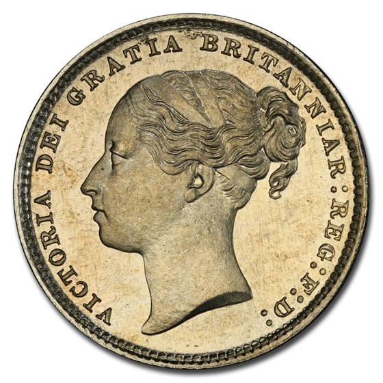 1886 Great Britain Silver Shilling Queen Victoria MS-65 PCGS 1886 Great Britain Silver Shilling Queen Victoria MS-65 PCGS