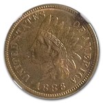 1886 Indian Head Cent MS-65 NGC (Red/Brown)