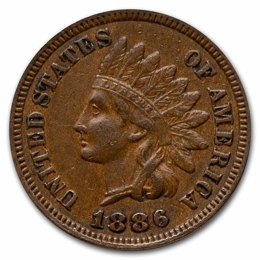 1886 Indian Head Cent Type-I XF