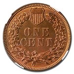 1886 Indian Head Cent Type-II MS-66 NGC (Red/Brown)
