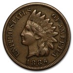 1886 Indian Head Cent Type-II VF