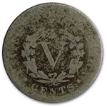 1886 Liberty Head V Nickel AG