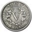 1886 Liberty Head V Nickel Fine
