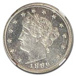 1886 Liberty Head V Nickel PF-66 NGC