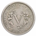 1886 Liberty Head V Nickel VF