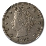 1886 Liberty Head V Nickel XF-45 NGC