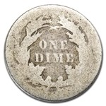 1886 Liberty Seated Dime AG