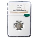 1886 Liberty Seated Dime MS-67 NGC CAC