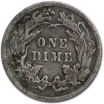 1886 Liberty Seated Dime XF