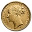 1886-M Australia Gold Sovereign Victoria AU-58 PCGS