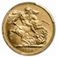 1886-M Australia Gold Sovereign Victoria AU-58 PCGS