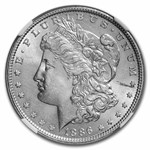 1886 Morgan Dollar MS-62 NGC
