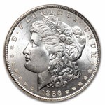 1886 Morgan Dollar MS-64 NGC