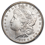 1886 Morgan Dollar MS-64 NGC