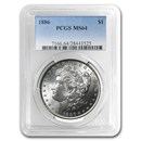 1886 Morgan Dollar MS-64 PCGS