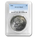 1886 Morgan Dollar MS-65 PCGS