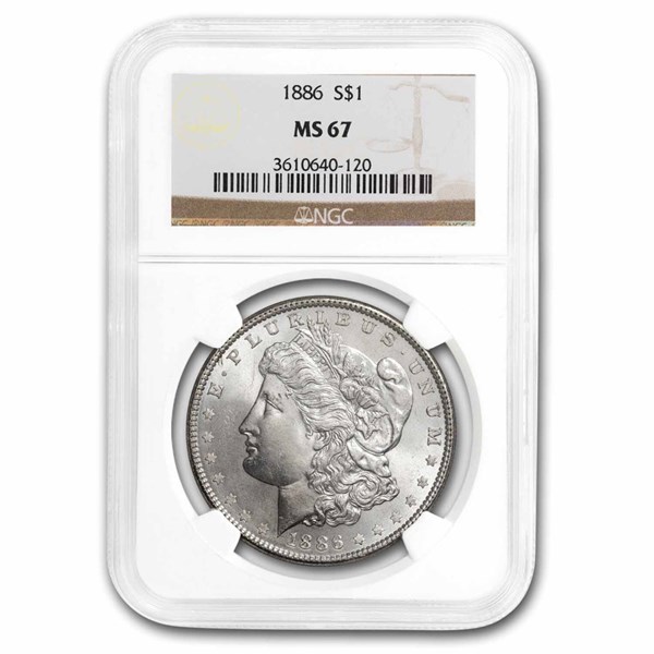 Buy 1886 Morgan Dollar MS-67 NGC | APMEX
