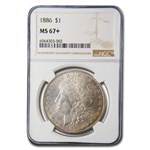 1886 Morgan Dollar MS-67+ NGC