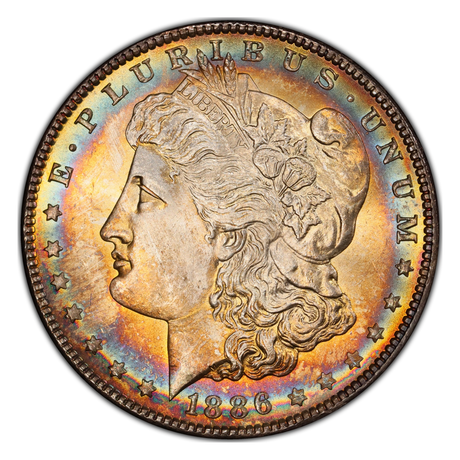 1886 (None) Phil Morgan Silver Dollar Value - APMEX