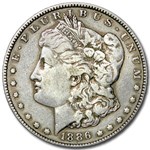 1886 Morgan Dollar VG/VF