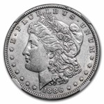 1886-O Morgan Dollar AU-55 NGC