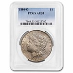 1886-O Morgan Dollar AU-55 PCGS