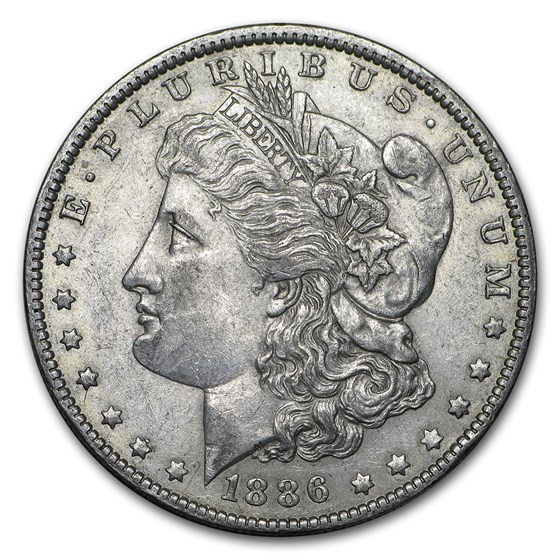 1886-O Morgan Dollar AU-55 1886-O Morgan Dollar AU-55