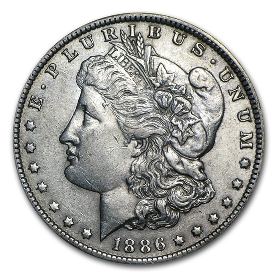 1886-O Morgan Dollar AU 1886-O Morgan Dollar AU