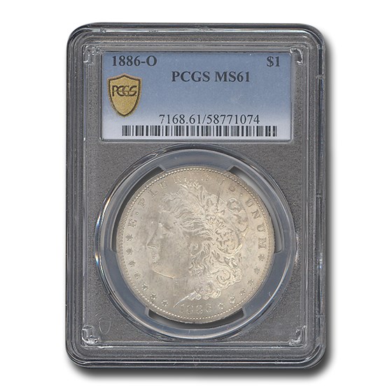1886-O Morgan Dollar MS-61 PCGS