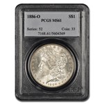 1886-O Morgan Dollar MS-61 PCGS