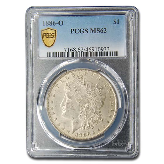 1886-O Morgan Dollar MS-62 PCGS