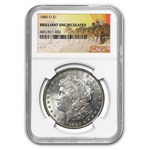 1886-O Stage Coach Morgan Dollar BU NGC