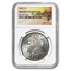 1886-O Stage Coach Morgan Dollar BU NGC