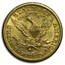 1886-S $5 Liberty Gold Half Eagle AU
