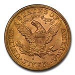 1886-S $5 Liberty Gold Half Eagle MS-63 PCGS CAC