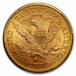 1886-S $5 Liberty Gold Half Eagle MS-64 PCGS