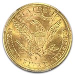 1886-S $5 Liberty Gold Half Eagle MS-65 PCGS