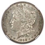 1886-S Morgan Dollar AU-58 NGC