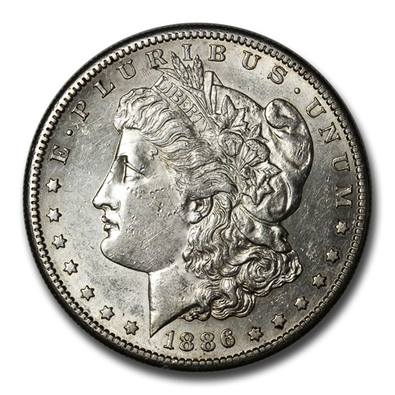 1886-S Morgan Dollar AU-58 1886-S Morgan Dollar AU-58