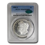 1886-S Morgan Dollar DMPL MS-64 PCGS CAC